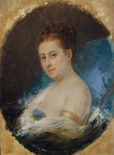 Retrato de la actriz Adelaide Ristori 1822-1906, ca. 1857 de Ary Arnold Scheffer