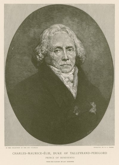Charles Maurice de Talleyrand-Perigord de Ary Scheffer