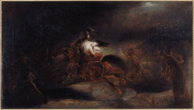 Lénore, les morts vont vite, hacia 1830 (óleo sobre lienzo) de Ary Scheffer