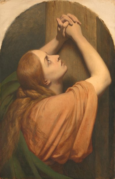 María Magdalena al pie de la cruz de Ary Scheffer