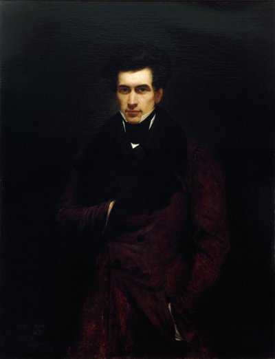 Retrato de Armand Carrel 1800-1836, 1833 de Ary Scheffer