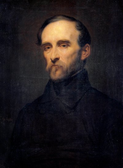 Retrato de Eugène Cavaignac (1802-1857) Gobernador General de Argelia de Ary Scheffer