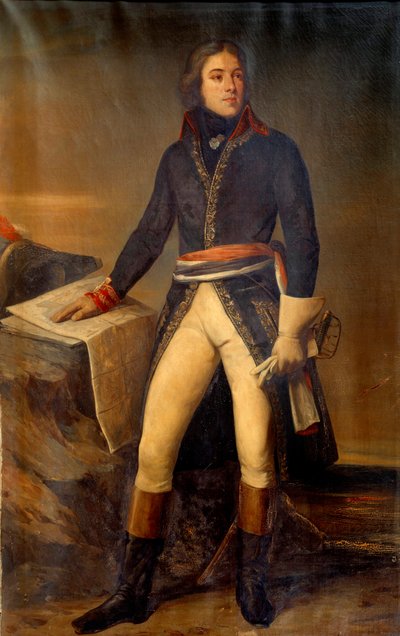 Retrato del General Lazare Louis Hoche (1768-1797) de Ary Scheffer