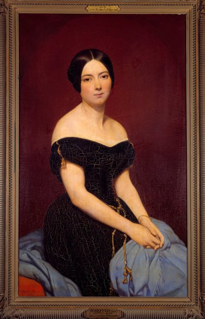 Retrato de Madame Edmond Caillard née Sipierre de Ary Scheffer