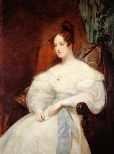 Retrato de la Princesa Luisa de Orleans 1812-1850, 1833 de Ary Scheffer