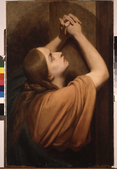 Santa María Magdalena al pie de la cruz de Ary Scheffer