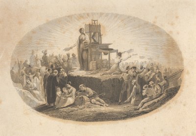 Certificado de la Sociedad Bíblica de Asher Brown Durand