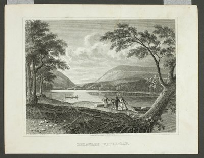 Delaware Water Gap de Asher Brown Durand