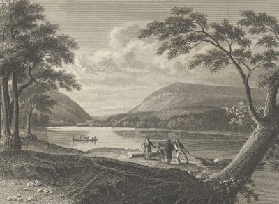 Delaware Water Gap, 1830 de Asher Brown Durand