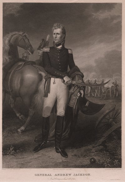 general andres jackson de Asher Brown Durand