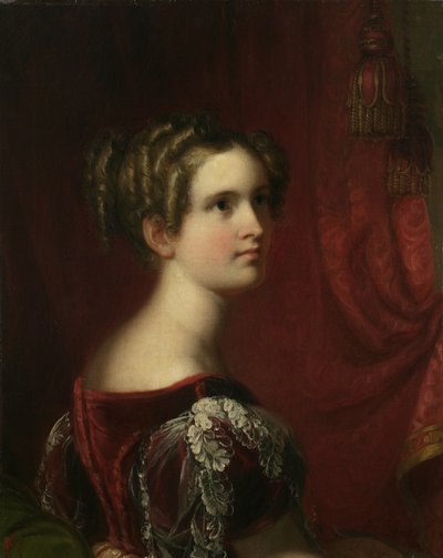 Cabeza Ideal: Una Sugerencia de la Vida, 1836 de Asher Brown Durand