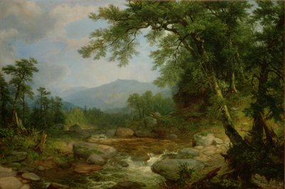 Montaña Monumento, Berkshires de Asher Brown Durand