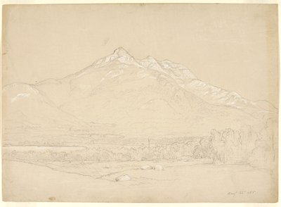 Monte Chocorua, New Hampshire, 1855 de Asher Brown Durand