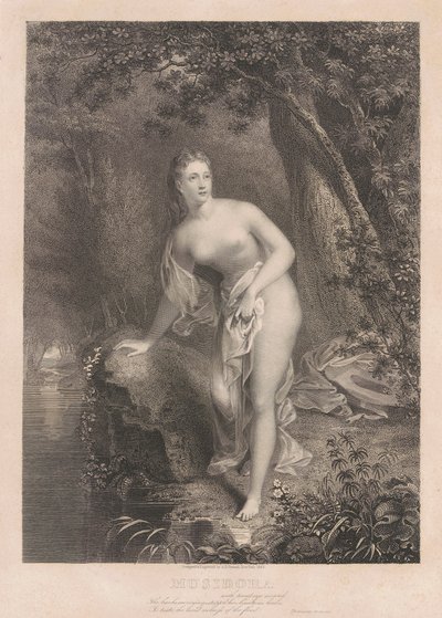 Musidora de Asher Brown Durand