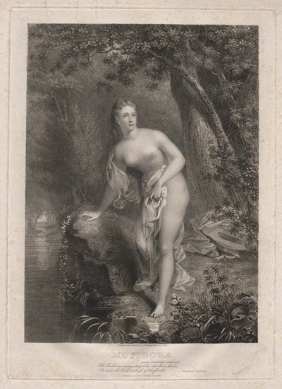 Musidora de Asher Brown Durand
