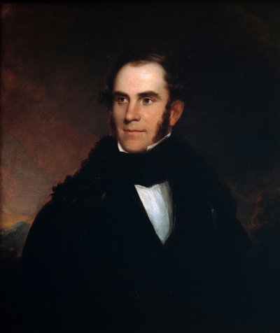 Retrato de Thomas Cole de Asher Brown Durand