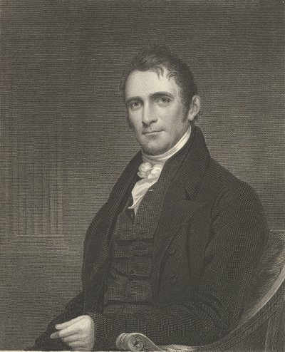 Rev. John Brodhead Romeyn, D. D., 1 de mayo de 1820 de Asher Brown Durand