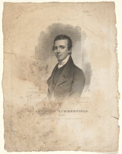 Rev. John Summerfield, AM de Asher Brown Durand
