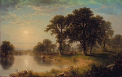 Tarde de verano, 1865 de Asher Brown Durand