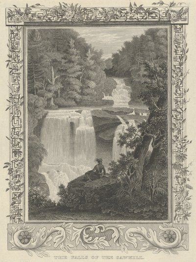 Las cataratas del Sawkill, 1830 de Asher Brown Durand
