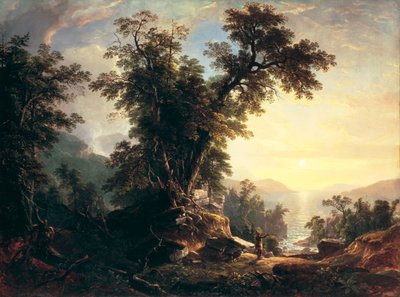 Las Vísperas del Indio de Asher Brown Durand