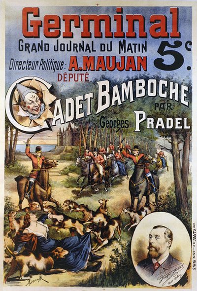 Póster publicitario del periódico 