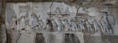 Darío I el Grande. La Inscripción de Behistún, siglo VI a.C. de Assyrian