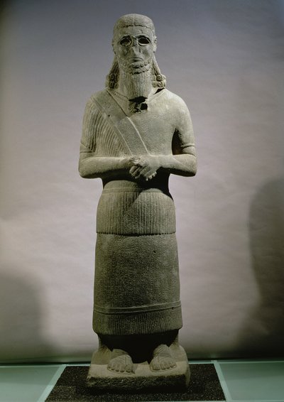 Estatua dedicada al dios Haddad-Yishi de Assyrian