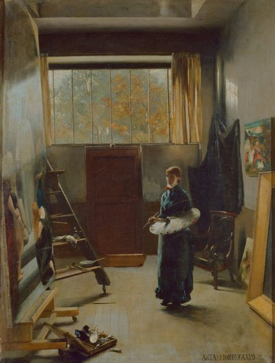 En el estudio de Asta Norregaard