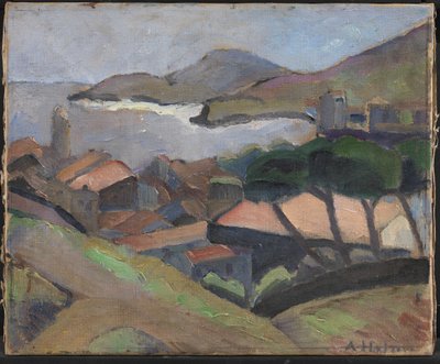 Vista de Collioure de Astrid Holm