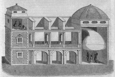 Corneta acústica inventada por Athanase Kircher de Athanasius Kircher