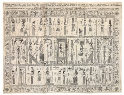 Edipo Egipcio de Athanasius Kircher