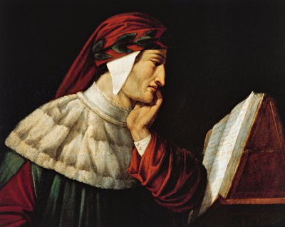 Retrato de Dante Alighieri de Attilio Roncaldier
