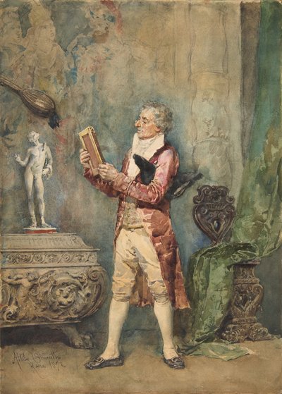 El Aficionado, ca. 1863-1925 de Attilio Simonetti