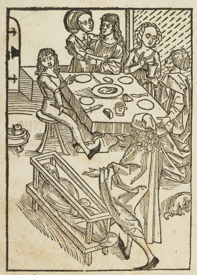Una advertencia muy sincera contra el falso amor de este mundo - 1 de attributed to Albrecht Dürer