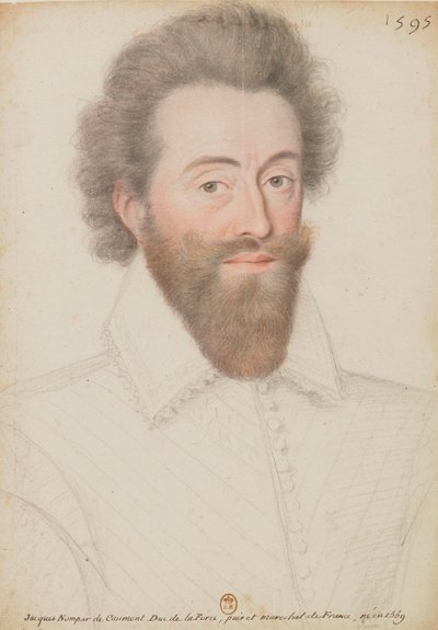 Jacques Nompar de Caumont - 1595 de attributed to François Quesnel