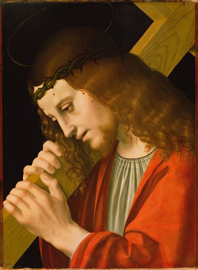 Cristo con la cruz a cuestas de attributed to Marco d