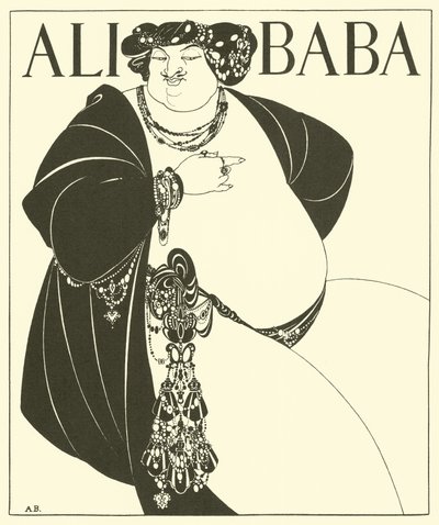 Ali Baba de Aubrey (after) Beardsley