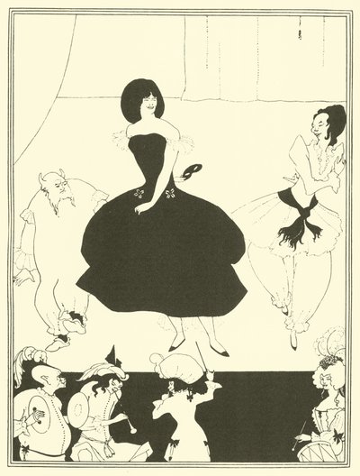 Comedia Ballet de Marionetas de Aubrey (after) Beardsley