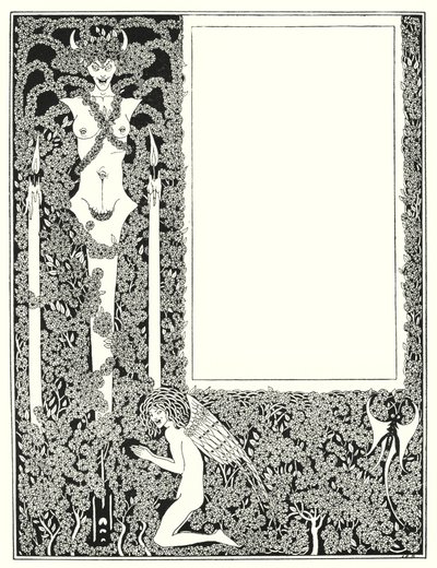Diseño para la portada de "Salomé" (grabado) de Aubrey (after) Beardsley