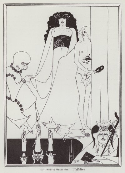 Mesalina de Aubrey (after) Beardsley