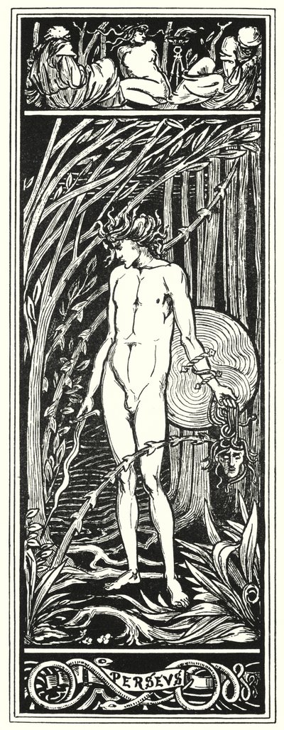 Perseo 1920 (grabado) de Aubrey (after) Beardsley