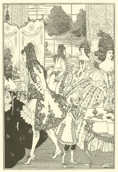 El rapto del mechón de Aubrey (after) Beardsley