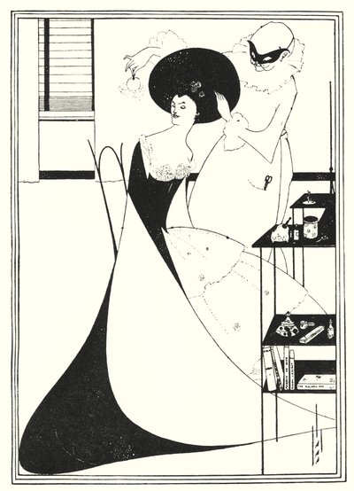 El tocador de Salomé (grabado) de Aubrey (after) Beardsley