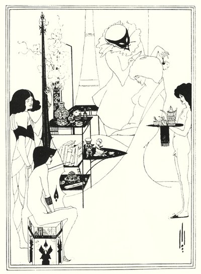 El Tocador de Salomé de Aubrey (after) Beardsley