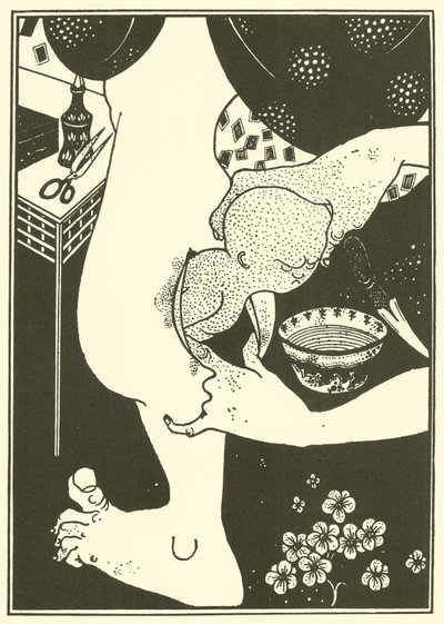 Nacimiento de la pantorrilla de Aubrey Beardsley