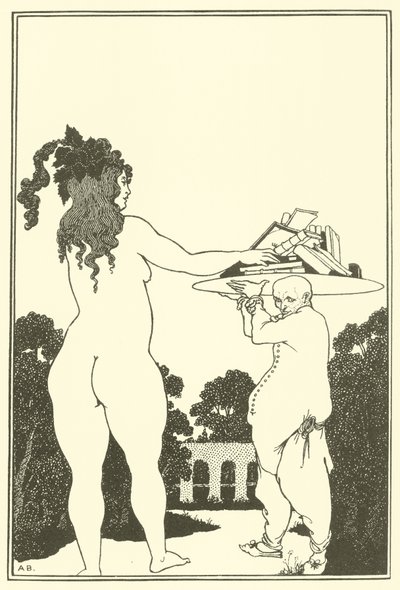 Placa de libro de Aubrey Beardsley
