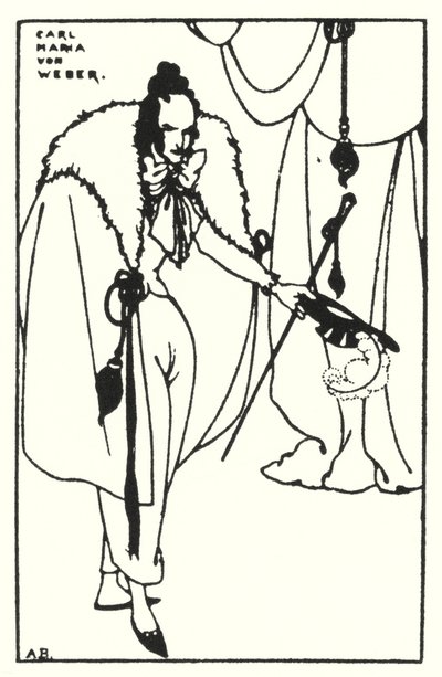 Carl Maria Von Weber de Aubrey Beardsley