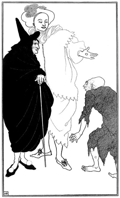 Don Juan, Sganarelle y el mendigo, ilustración de 