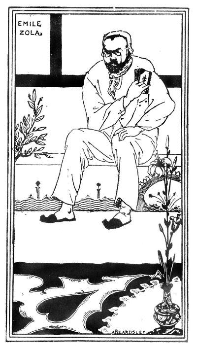 Emile Zola, 1893 de Aubrey Beardsley